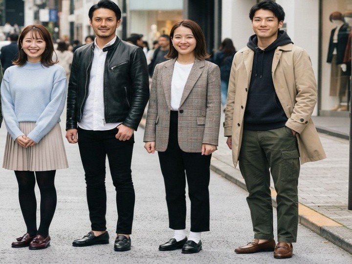 9月のローファーはどう履く？
