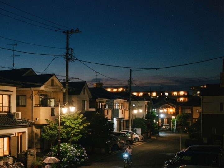 6月の20時の明るさ