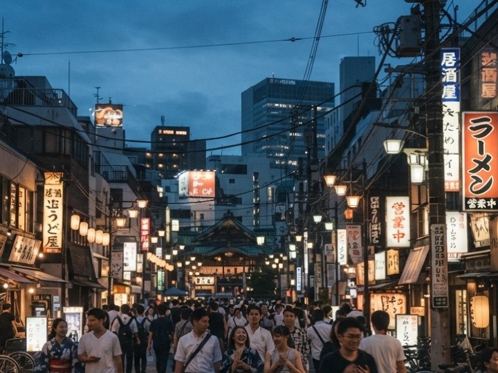 7月の20時の明るさ