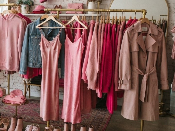 秋にピンクの服はおかしい?
