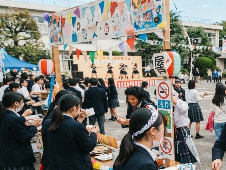 文化祭へ行くときの服装