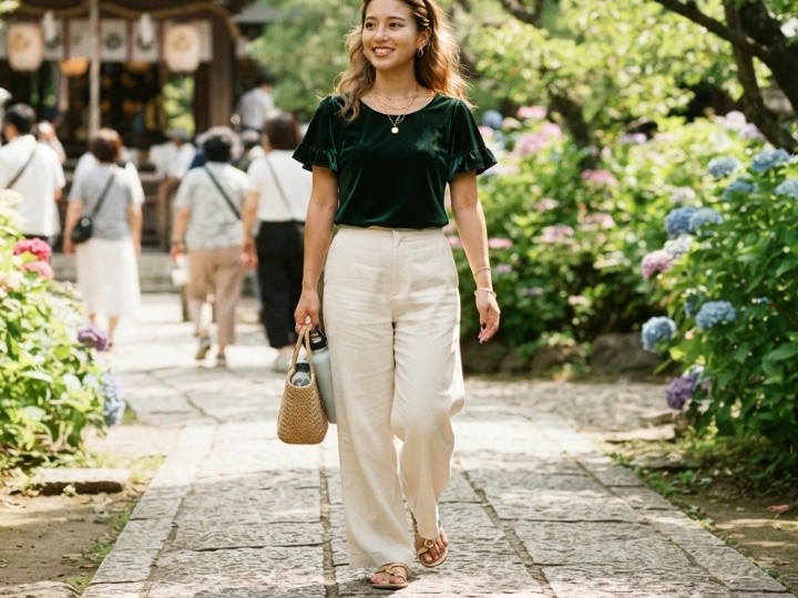 夏でもおかしく見えないベロアの選び方