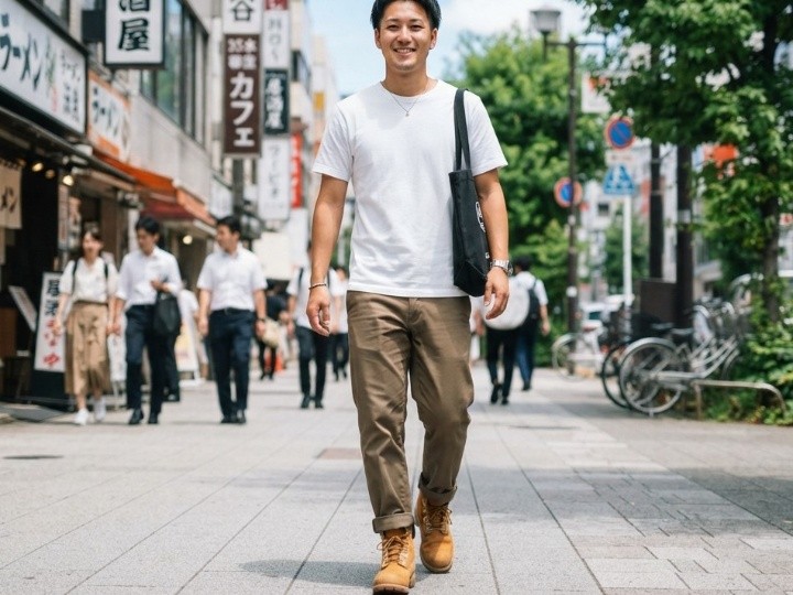 夏にティンバーランドを履くときの暑さ対策