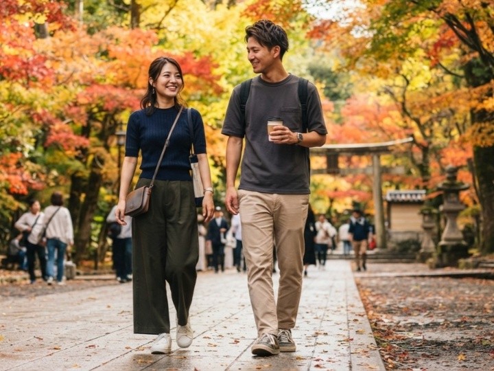 秋に半袖を着るなら寒さにも備えよう