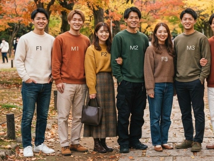 秋のスウェットが暑いときの着こなし方