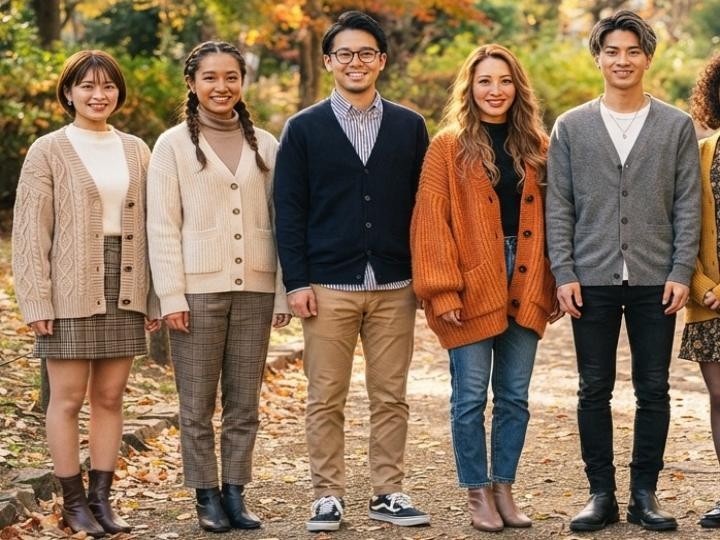 9月・10月・11月でカーディガンはどう変える？