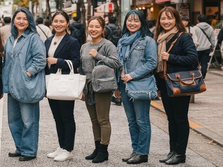 秋のデニムバッグは40代・50代でも使える?