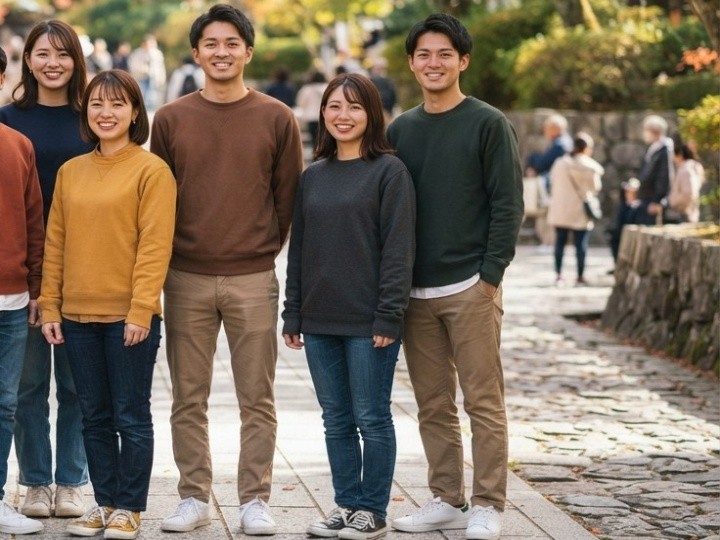 地域によってスウェットを着る時期は違う