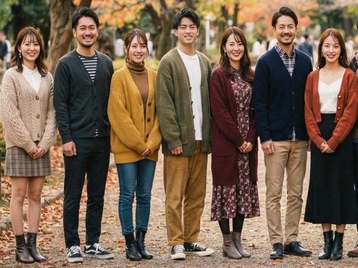 秋のカーディガンは何月まで着られる？
