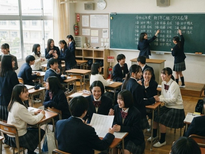 クラス替え直後は無理にグループへ入らなくていい