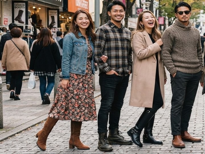 秋にブーツを履くのはおかしい？