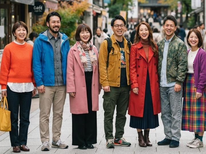 派手な服を大人っぽく見せる方法