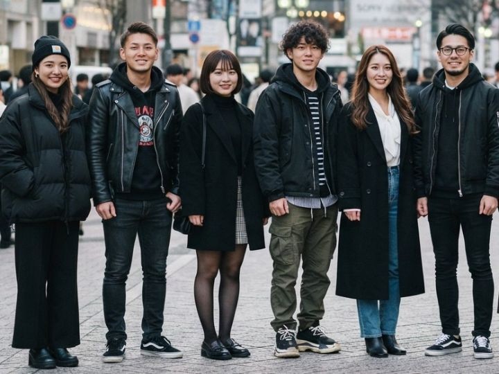 秋に黒い服はおかしい？