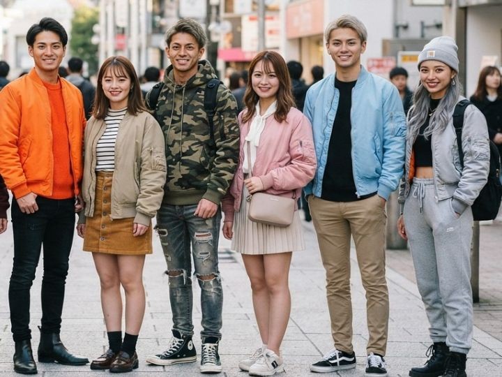 スカートで女性らしく