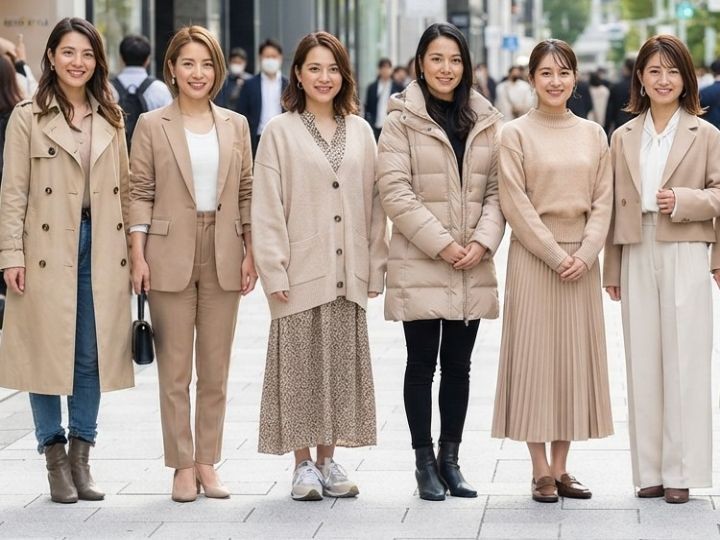 おばさん見えしやすいベージュ服の特徴