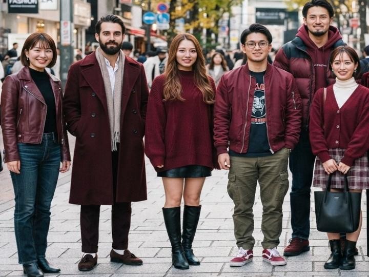 秋のボルドーコーデに迷ったときの選び方
