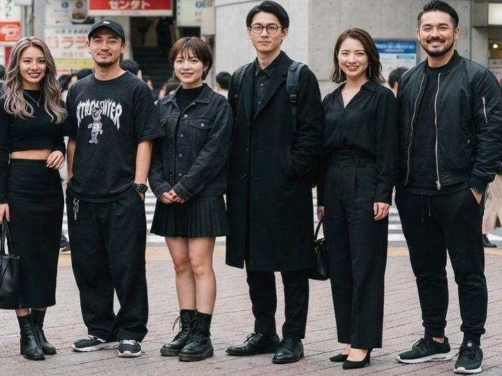 黒い服ばかり着るときのチェックポイント