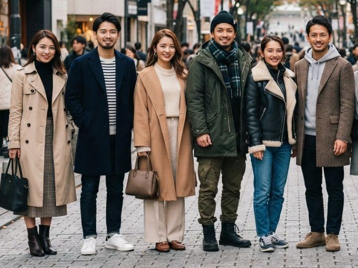 秋にコートは何℃から着ると自然？