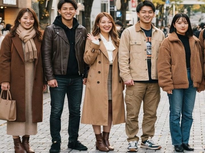 秋にブラウンの服はおかしい？