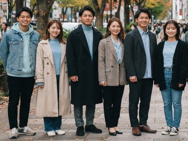 秋に水色の服はおかしい？