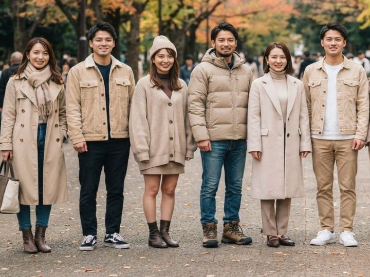 秋のベージュ服に合わせたい靴・バッグ