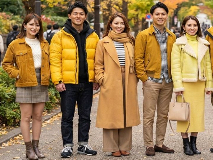 黄色の服をアイテム別に着こなす方法