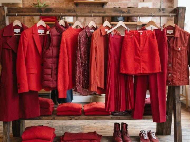 赤い服が派手に見える主な理由