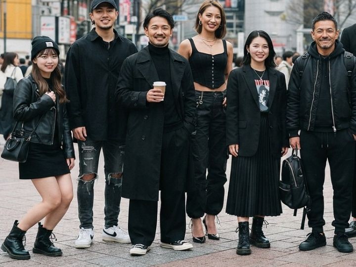 黒ばかり着る人がおしゃれに見せる方法