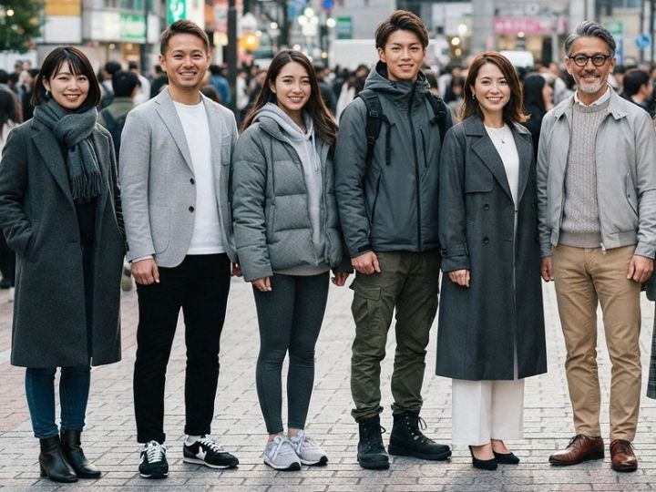 グレーの服をアイテム別に秋らしく着る方法