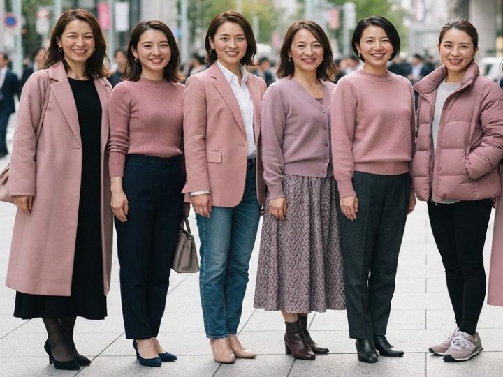 年代別に考えるピンク服の取り入れ方