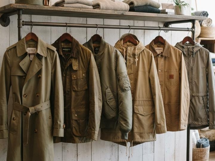 秋にカーキの服を着るときの最終チェック