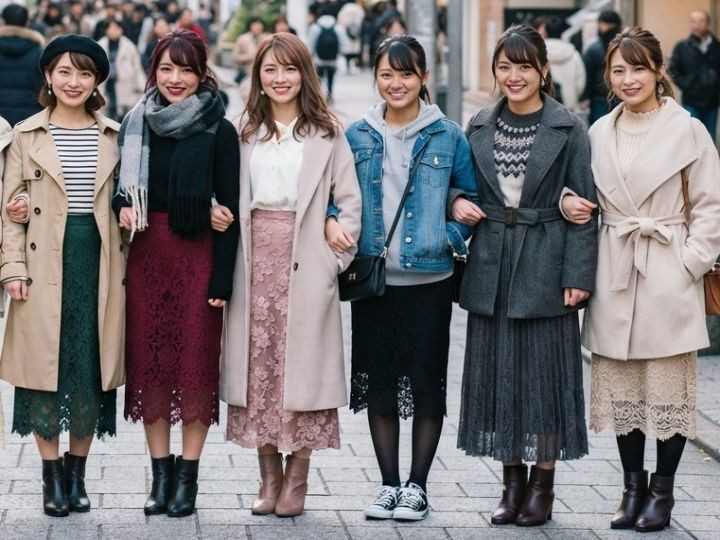 冬のレーススカートで意識したいポイント