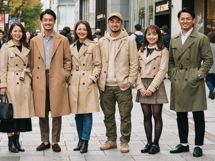 秋のトレンチコートでよくある疑問
