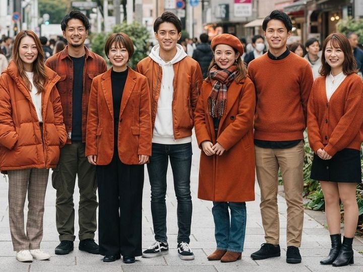 秋のオレンジ服は何色と合わせると失敗しにくい？
