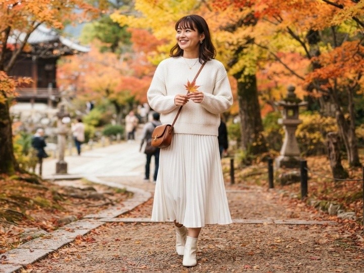 秋に白い服を着るのはおかしい？